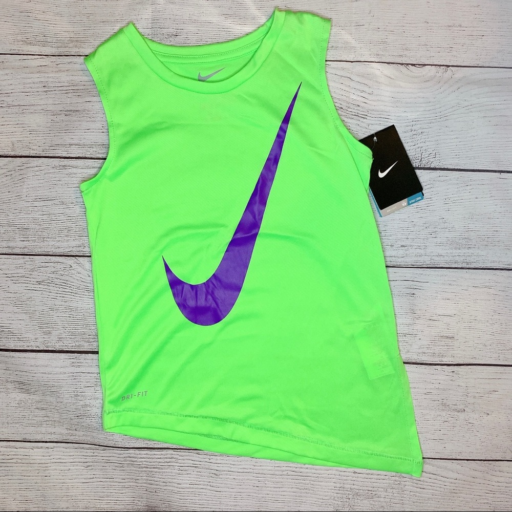 NIKE green tank top 6